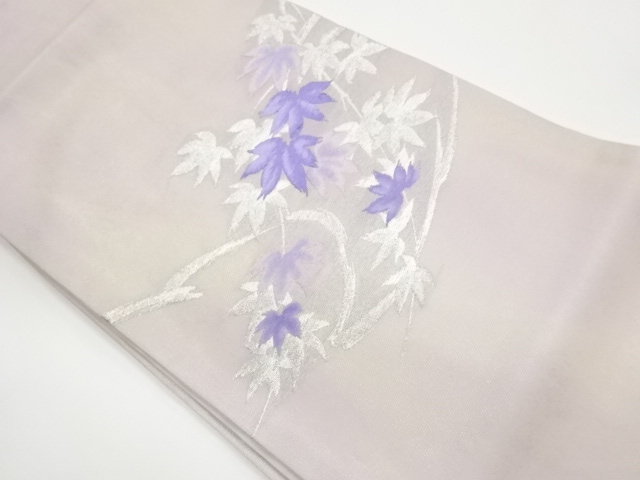 JAPANESE KIMONO / KIMONO FOR SUMMER - HIKIFOIL MOMIJI-MOMIJI PATTERN W